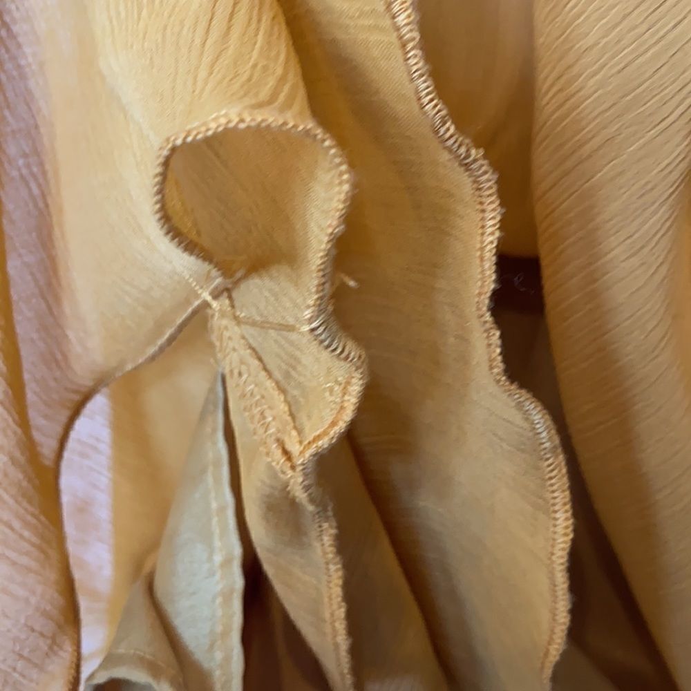Revolve Endless Rose Mustard Romper - Picture 9 of 9